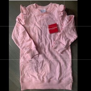 Hanna Andersson Kids Sweatshirt Dress, 6-7